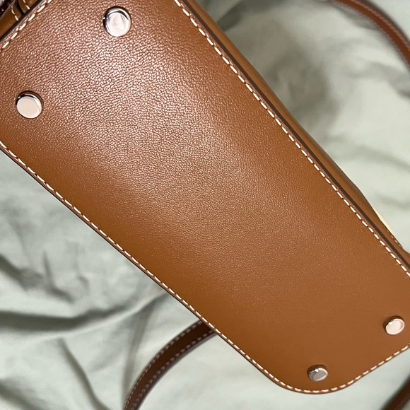 *Rare* Tory Burch Emerson Floral Appliqué Dome Satchel - Picture 5 of 6